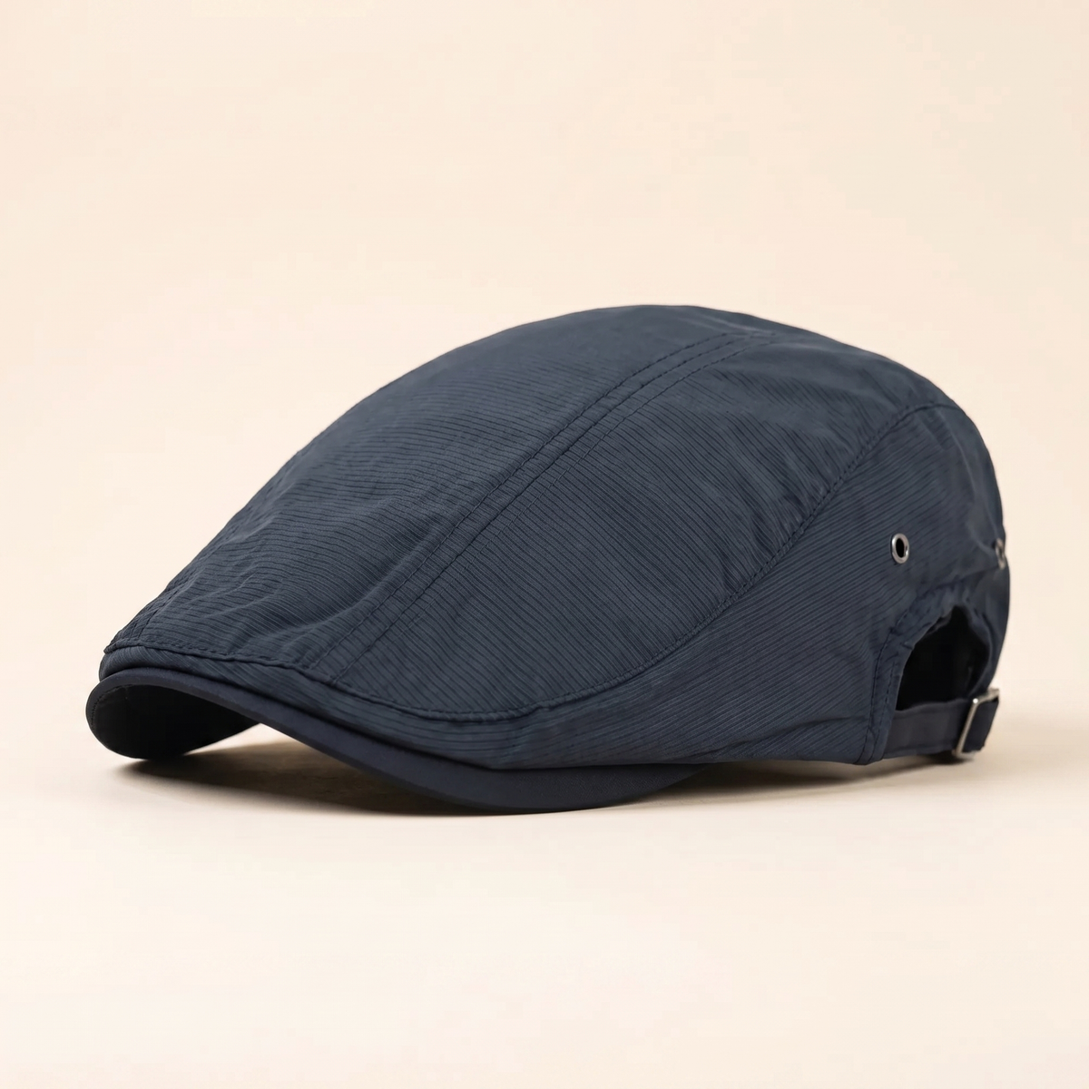 Pinstripe Cotton Cap — MARSDEN