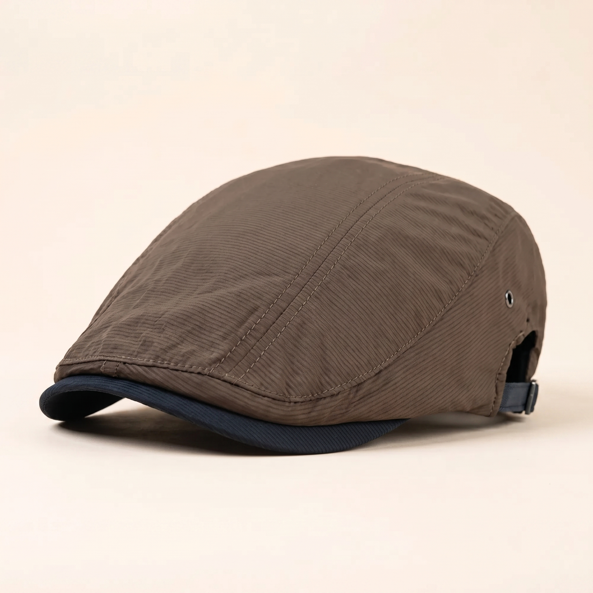 Pinstripe Cotton Cap — MARSDEN