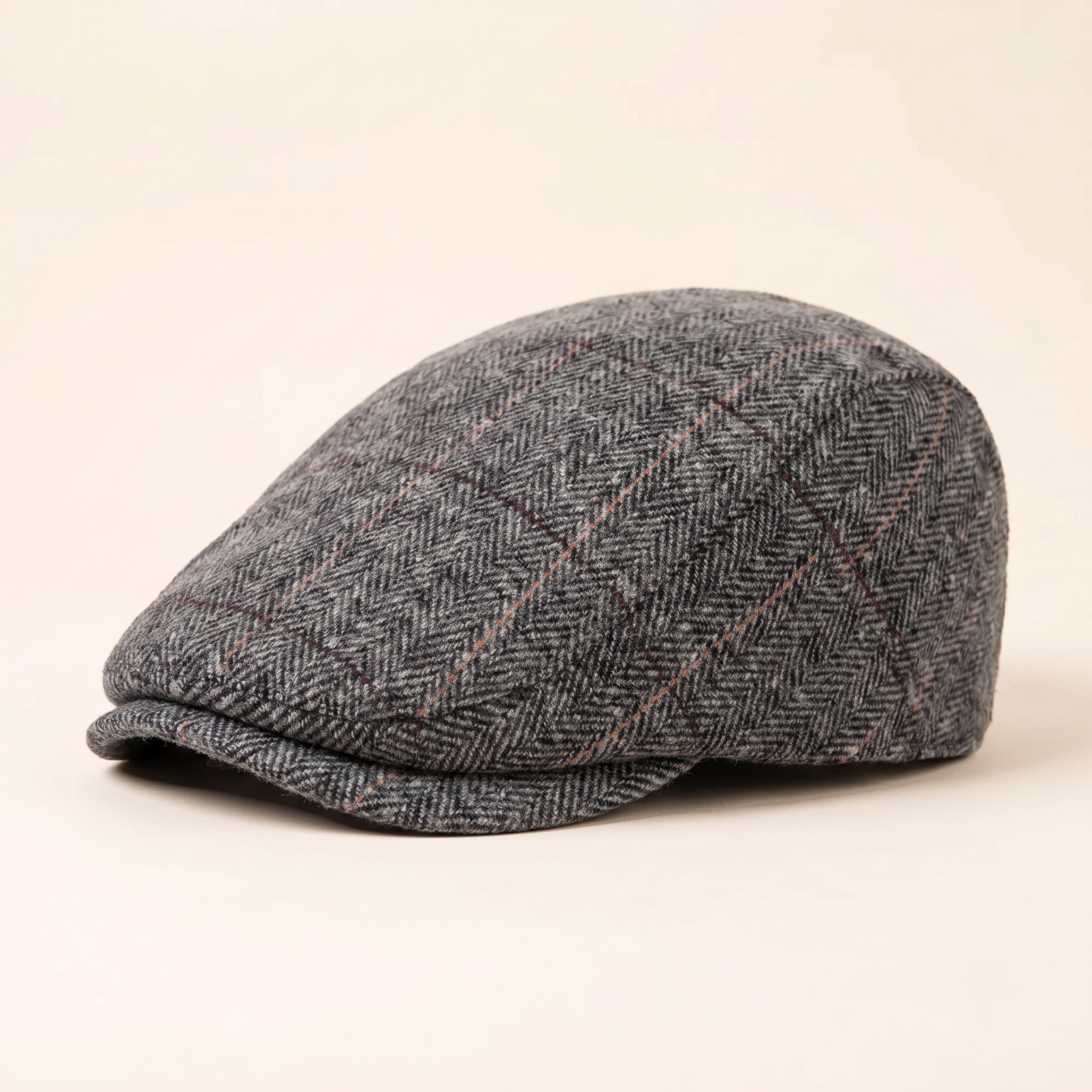 Pinstripe Herringbone Cap — GALWAY