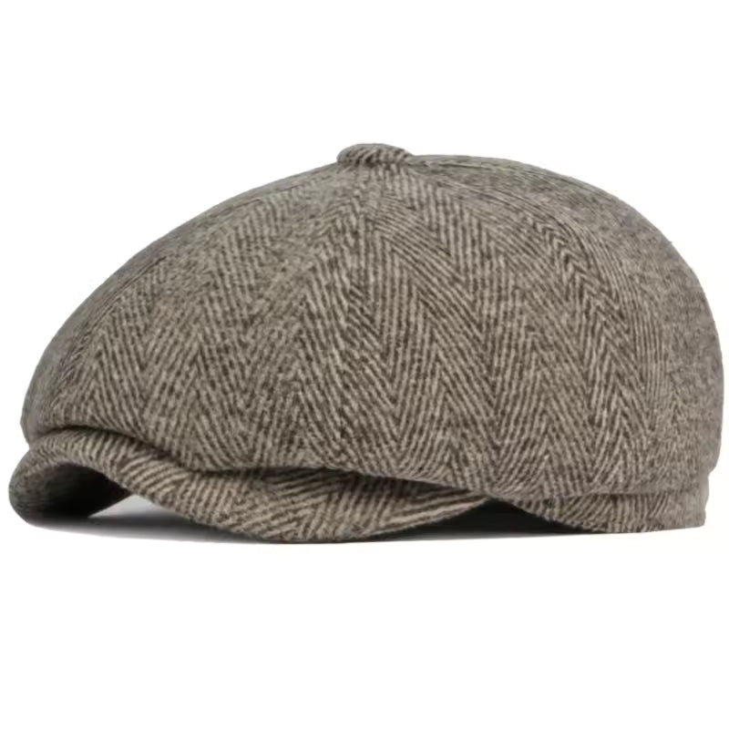 Herringbone Earflap Cap — KIRKCUDBRIGHT