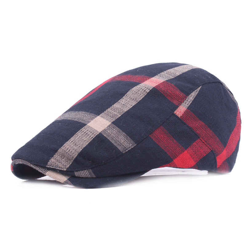 Vintage Check Cap — DOLGELLAU
