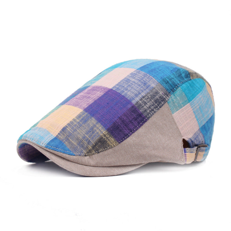 Vintage Check Cap — DOLGELLAU