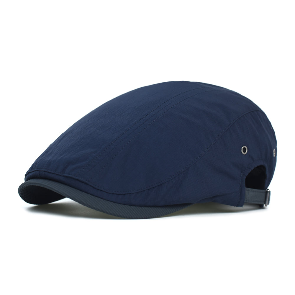 Pinstripe Cotton Cap