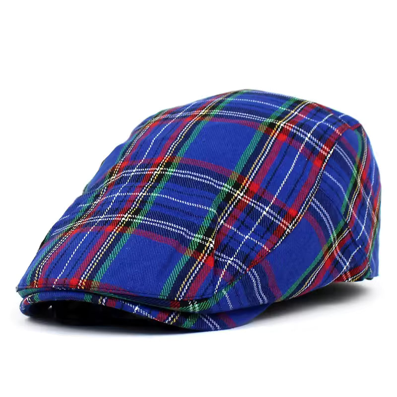 Festive Plaid Cap — DUNKELD