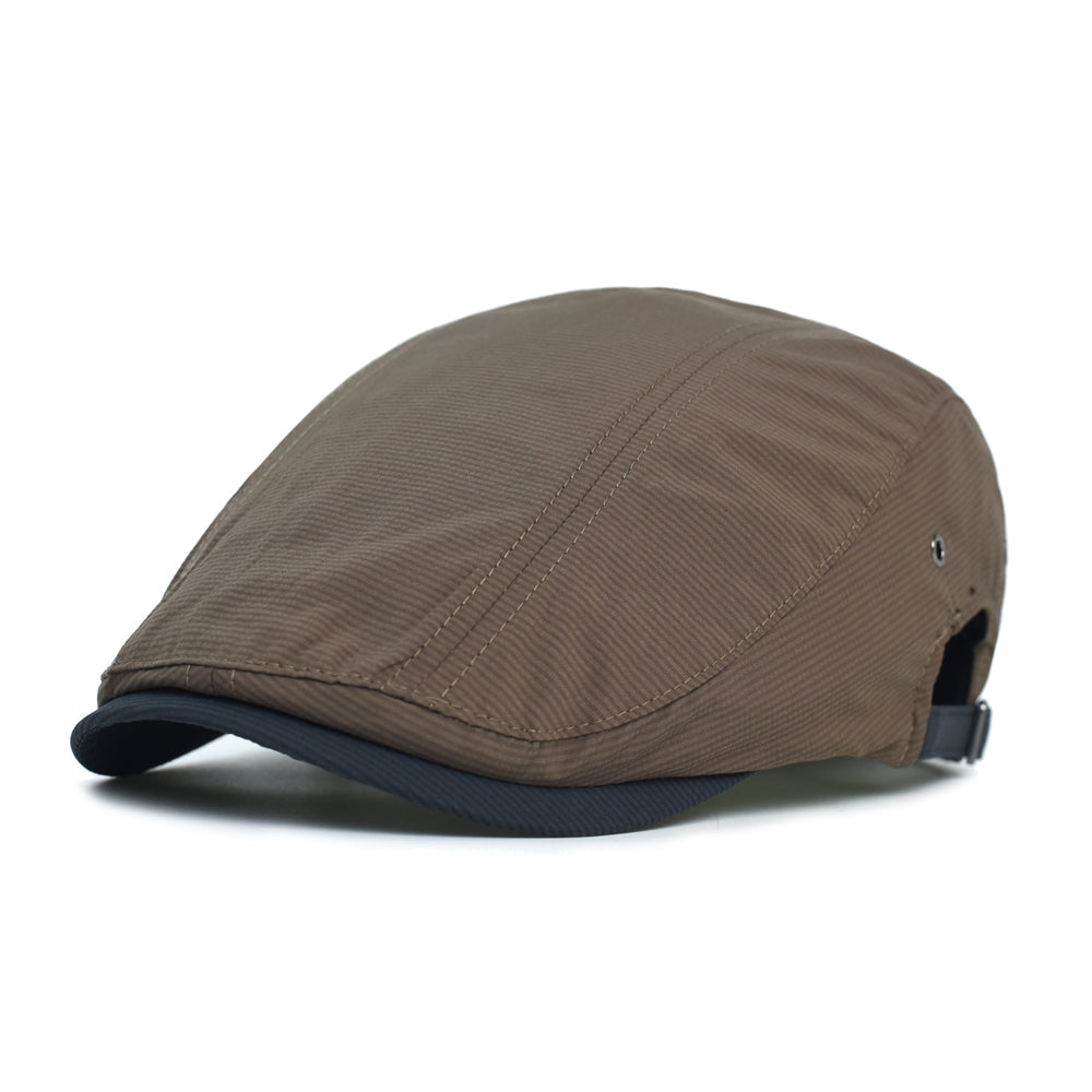 Pinstripe Cotton Cap — BRAMPTON
