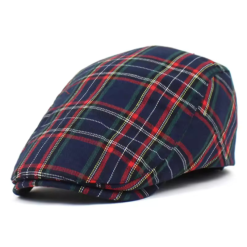 Festive Plaid Cap — DUNKELD