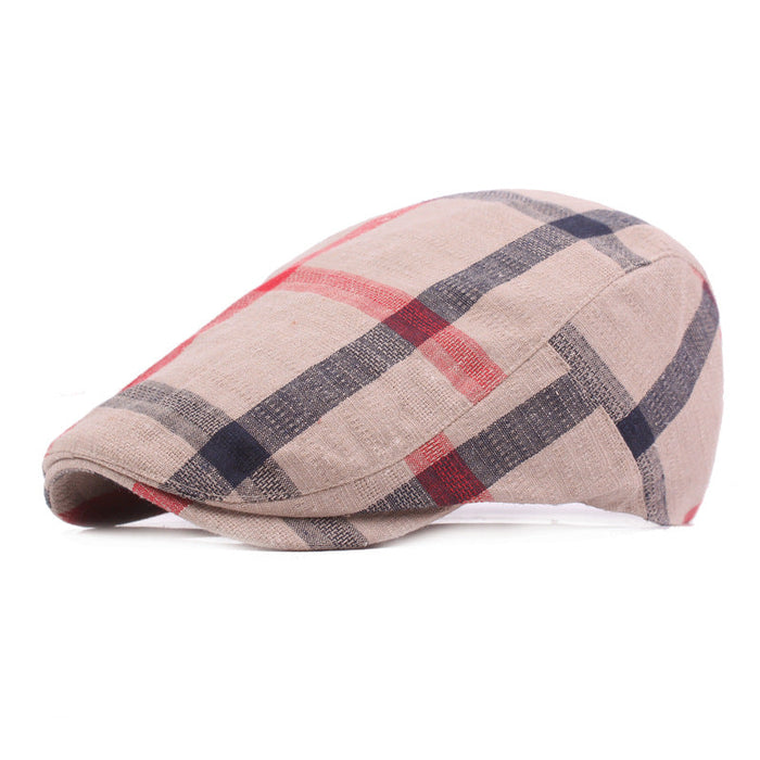 Vintage Check Cap