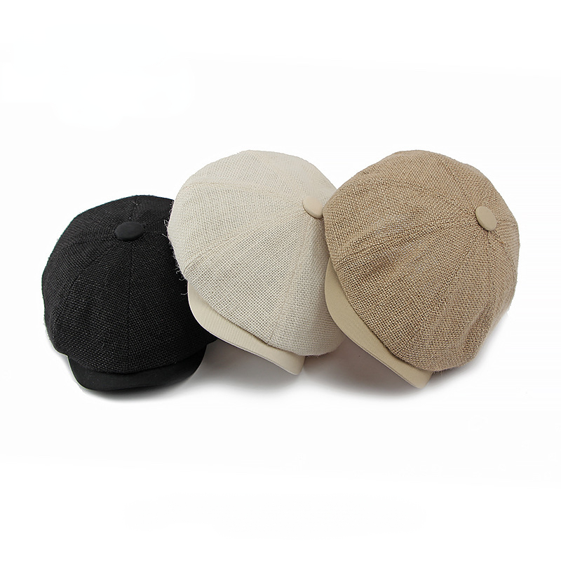 Linen Crown Cap — PEEBLES