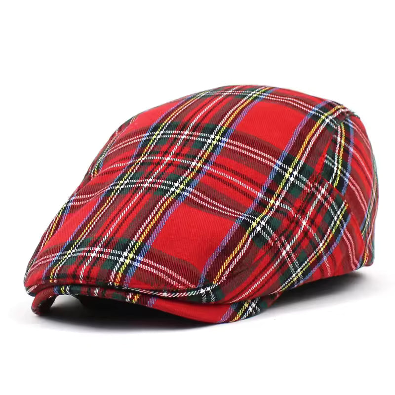 Festive Plaid Cap — DUNKELD