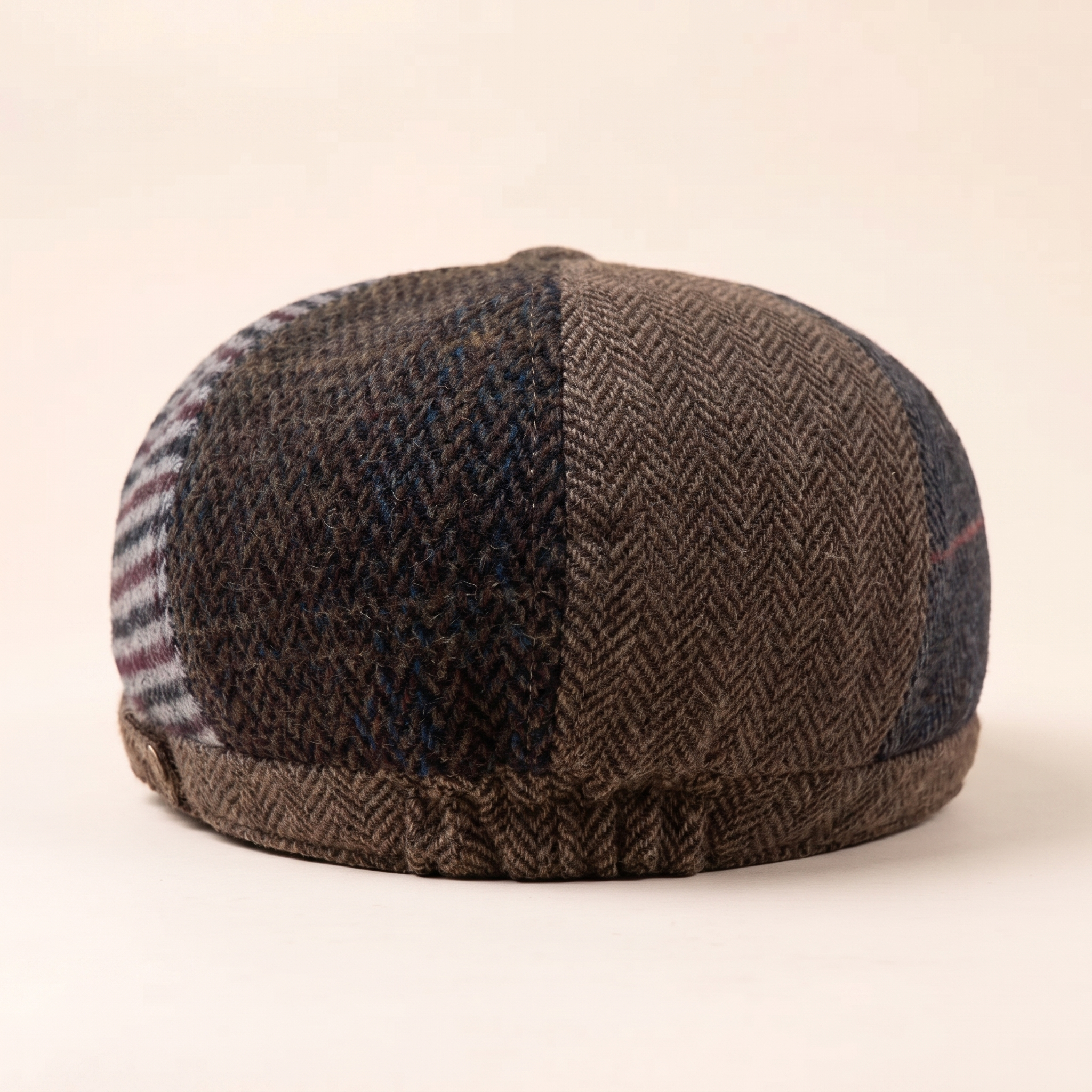 Wool Patchwork Cap — MALHAM