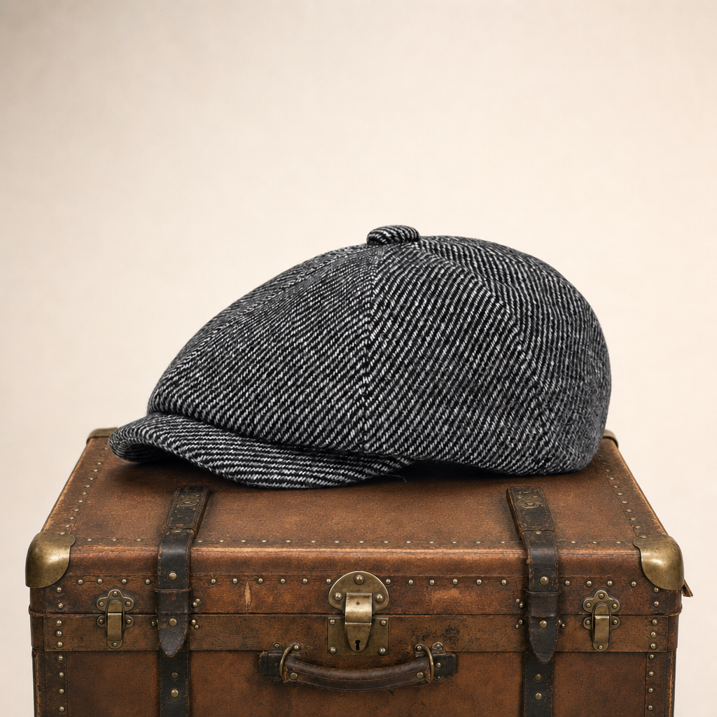 Tweed Newsboy Cap — CONWY
