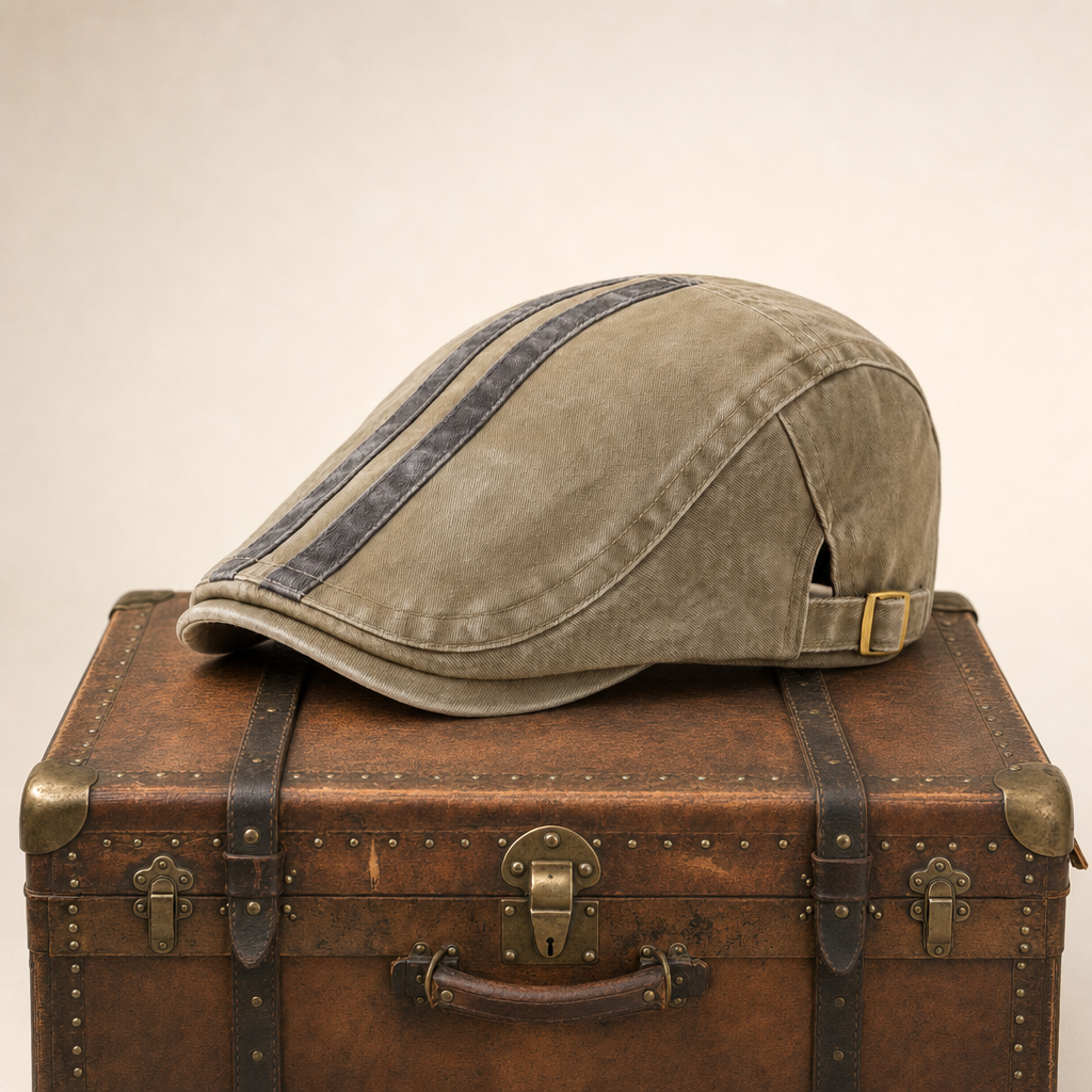 Denim Strip Cap — MASHAM