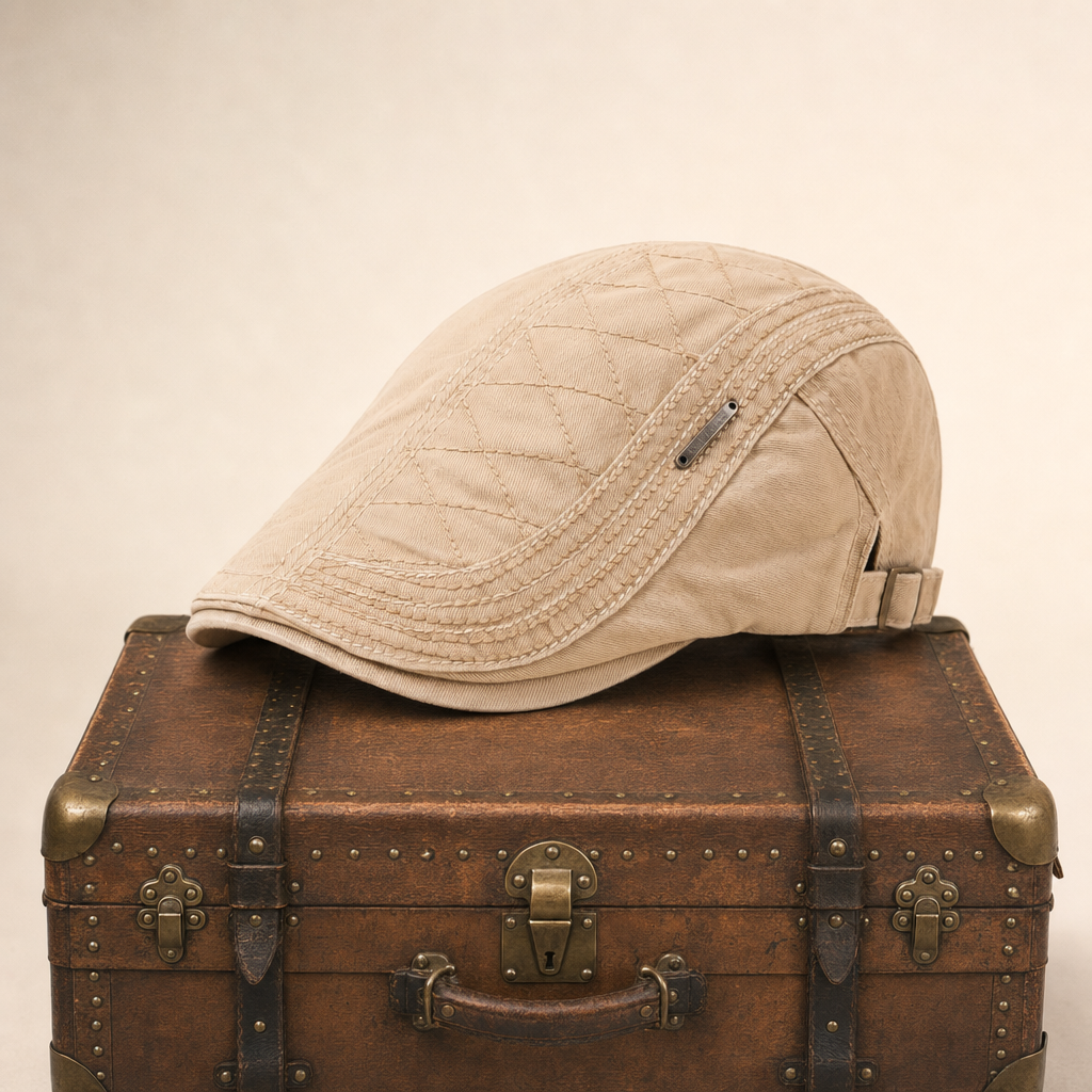 Quilted Cotton Cap — HAWORTH