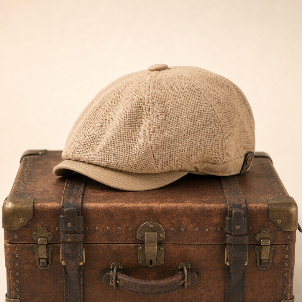 Linen Crown Cap — GRASSINGTON