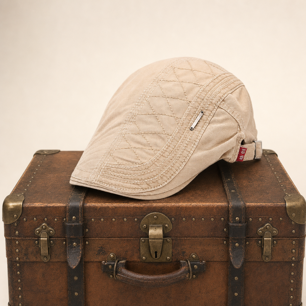Quilted Cotton Cap — PENRITH