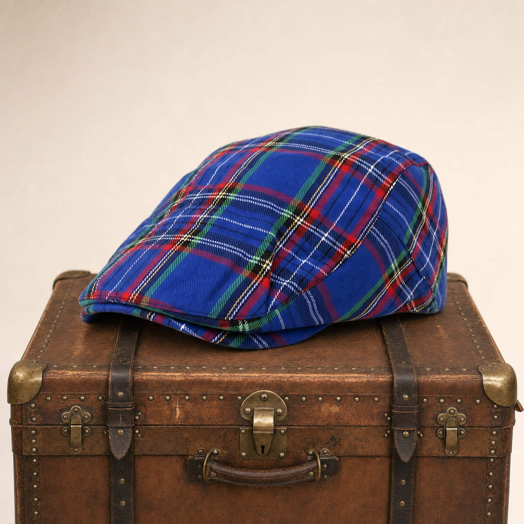 Festive Plaid Cap — ELGIN