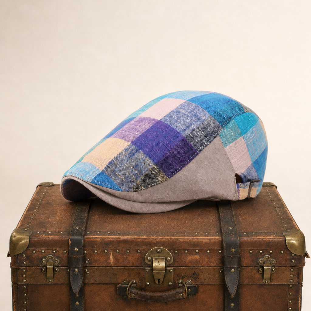 Vintage Check Cap — DOLGELLAU
