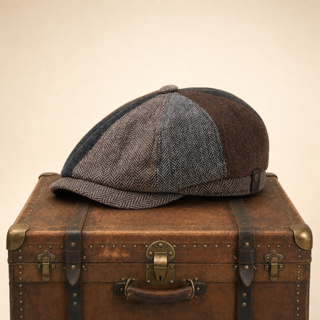 Herringbone Wool Cap — ROSSENDALE
