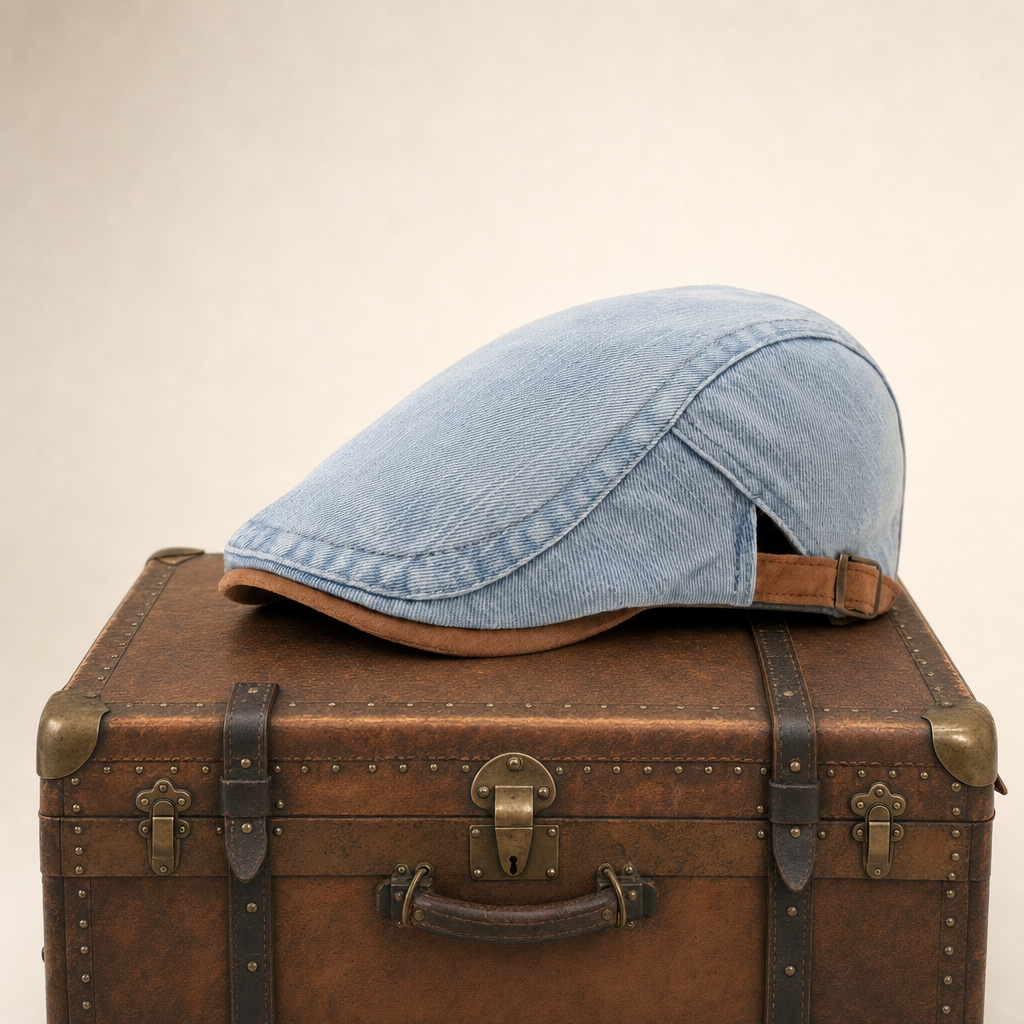 Denim Workwear Cap — ASHBOURNE