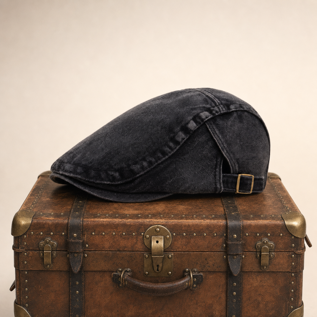 Stonewash Denim Cap — OTLEY