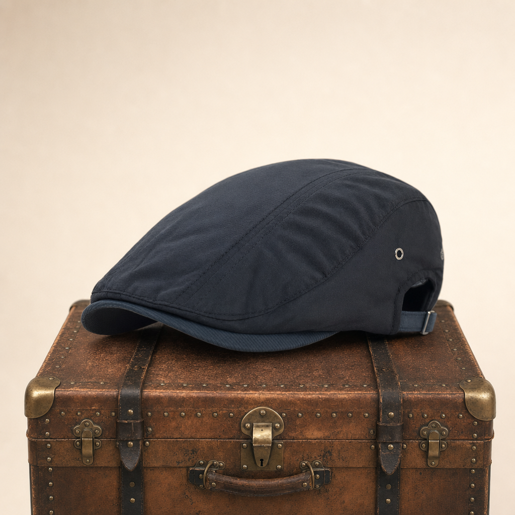 Pinstripe Cotton Cap — BRAMPTON