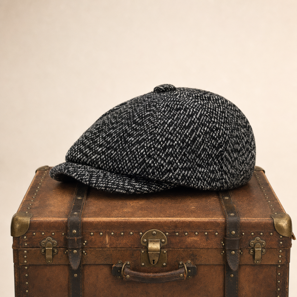 Tweed Newsboy Cap — CONWY