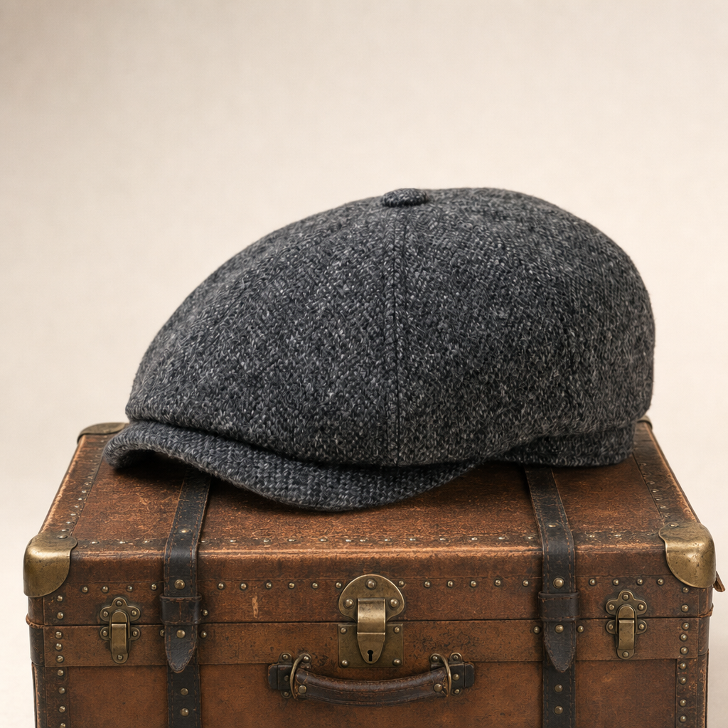 Flecked Eight-Panel Cap — RIPON
