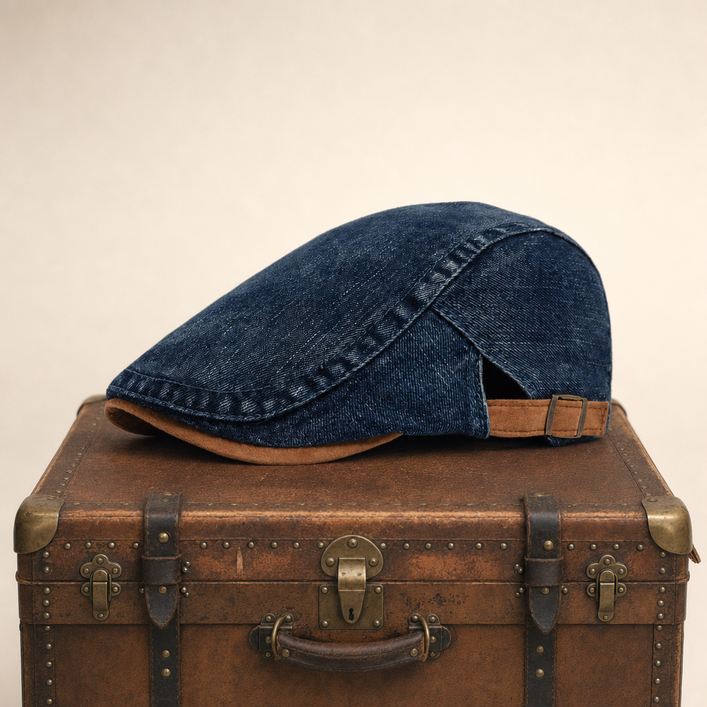 Denim Workwear Cap — BRECHIN