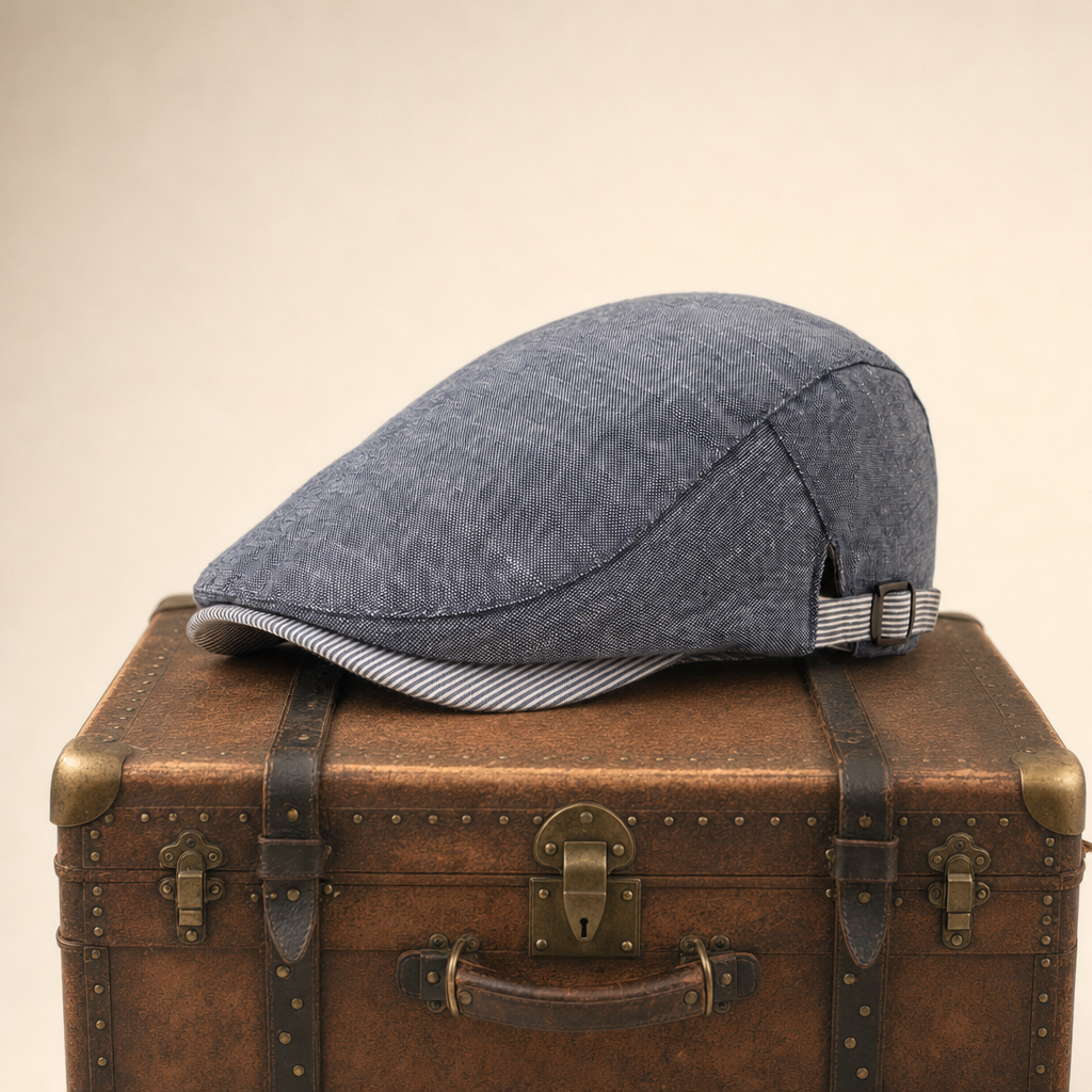 Coastal Linen Cap — CLITHEROE