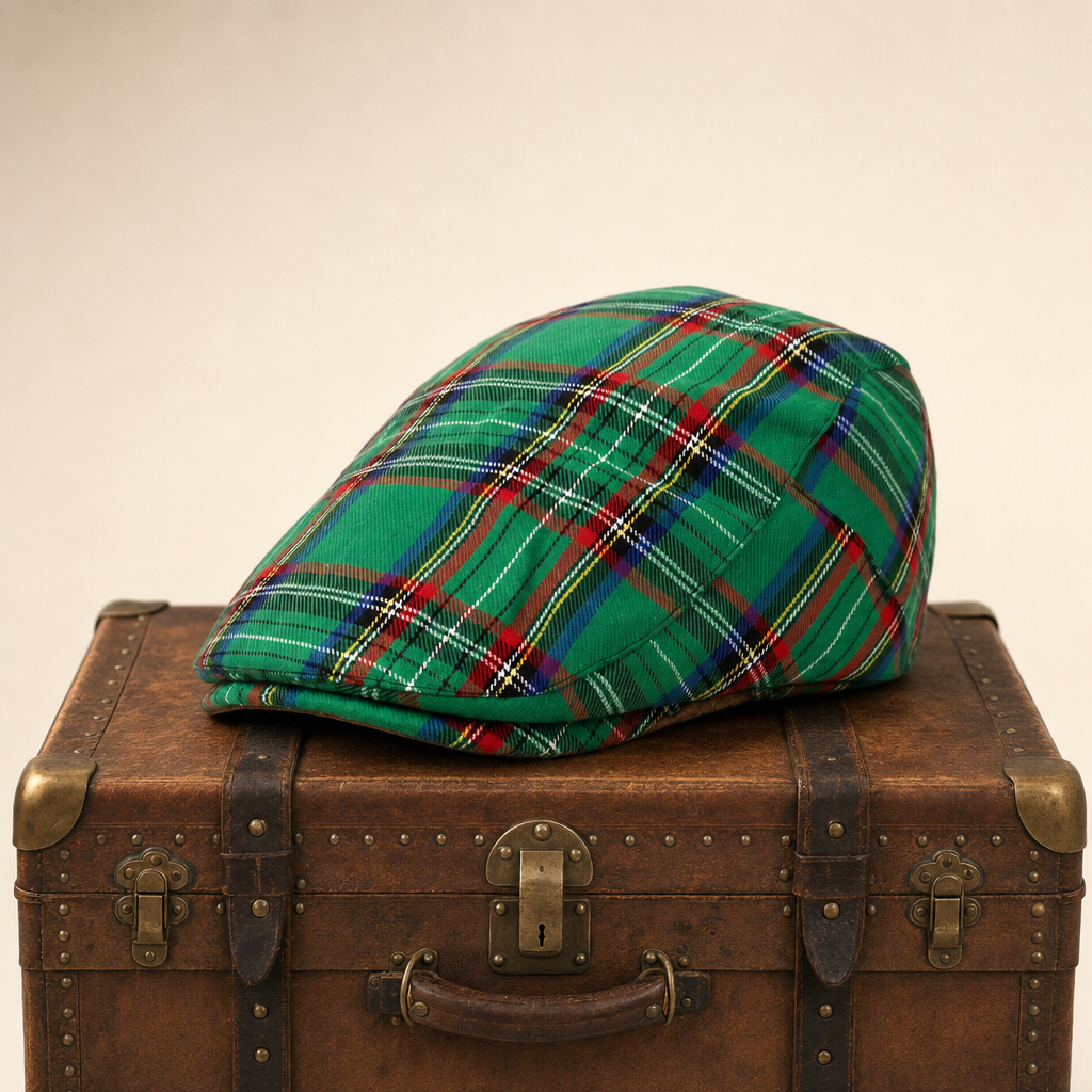 Festive Plaid Cap — ELGIN