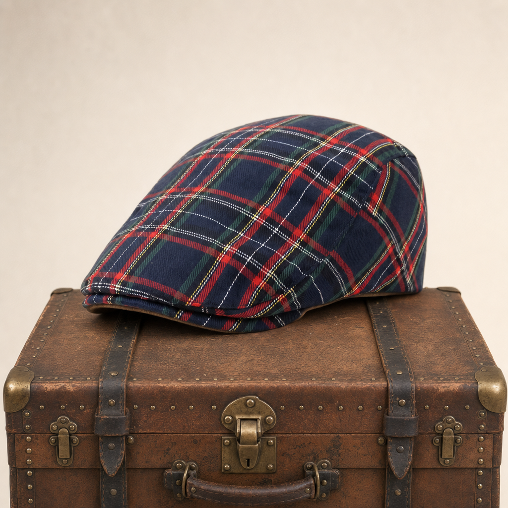 Festive Plaid Cap — ELGIN