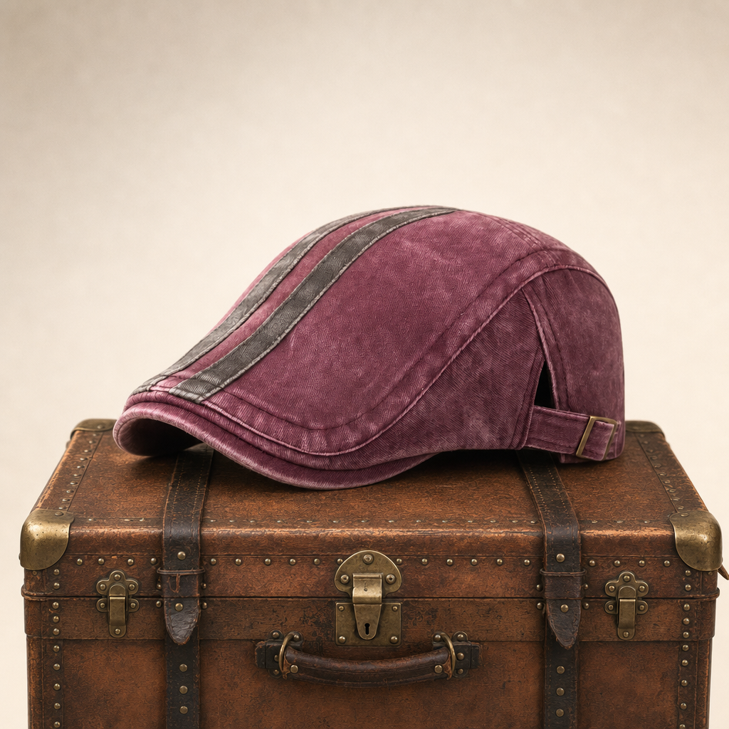 Denim Strip Cap — MASHAM