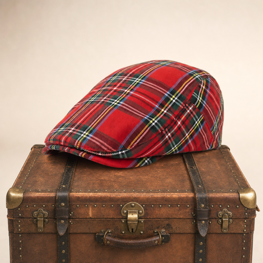Festive Plaid Cap — ELGIN