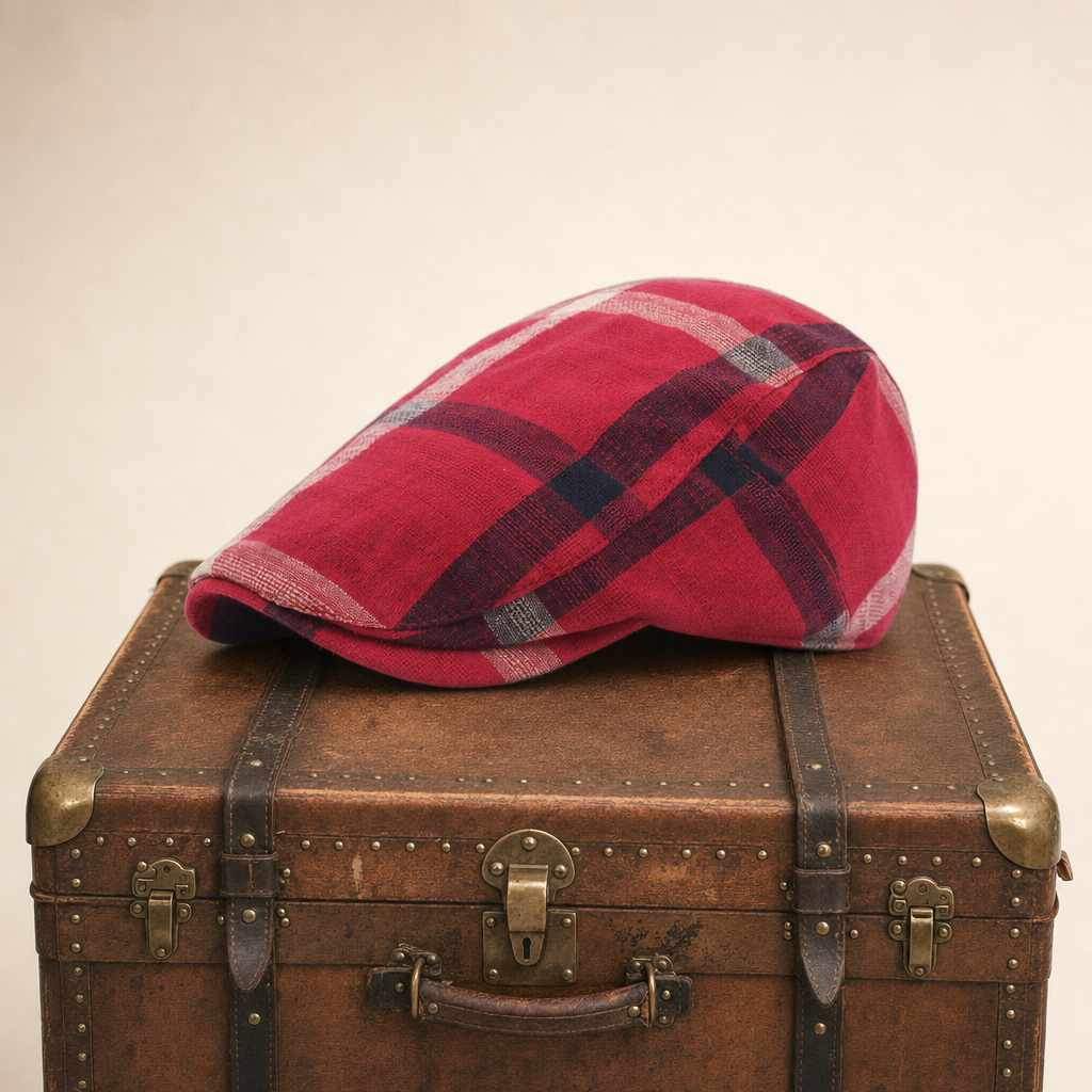 Vintage Check Cap — DOLGELLAU