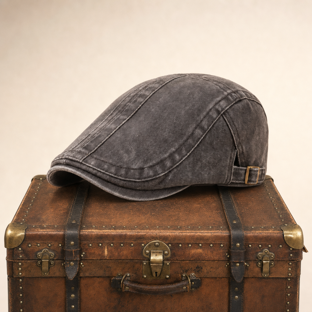 Denim Strip Cap — MASHAM