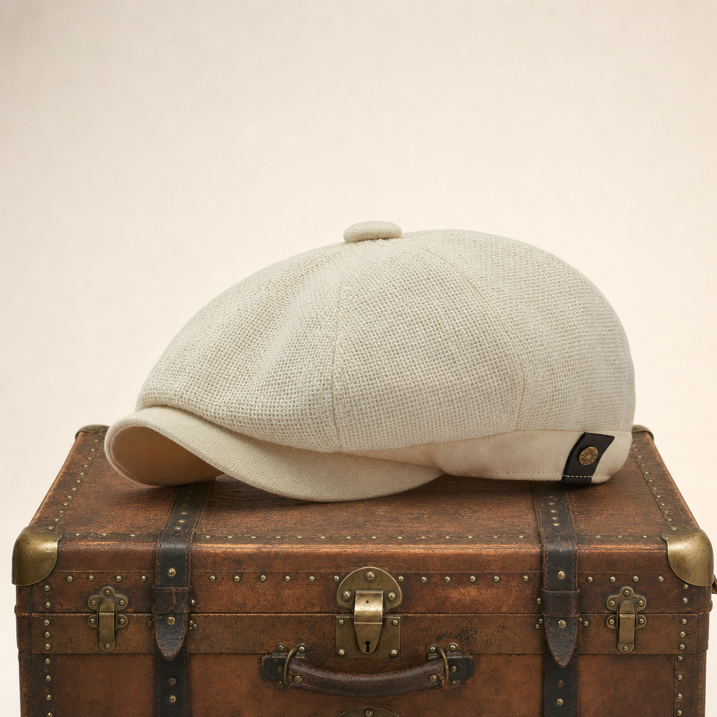Linen Crown Cap — PEEBLES